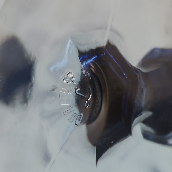 Libbey | Duratuff Gibraltor Dusky Blue Water Goblets | Vintage - Picture 3 of 3